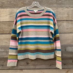 Sundance Catalog Striped Multicolor Women's Sweater